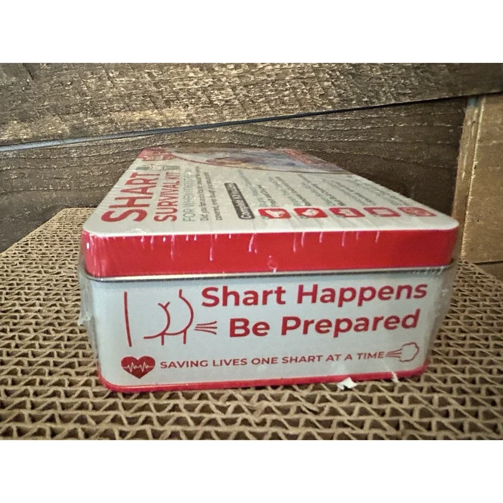 Funny Shart Survival Kit - Poop Prank Gift Set with Wipes & Underwear